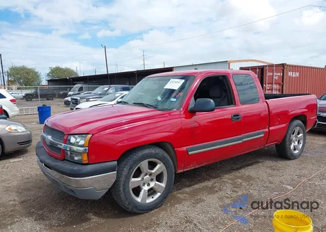 2003 Chevrolet Silverado 1500 Ls из США, поврежденный, VIN 2GCEC19T131303006